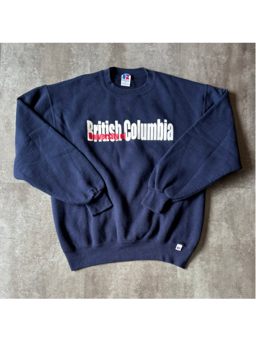Vintage Russell Athletic University of British Columbia Sweatshirt Men’s Medium